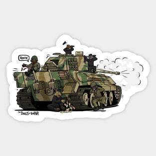 The Dogs of War: Tiger 2 Sticker